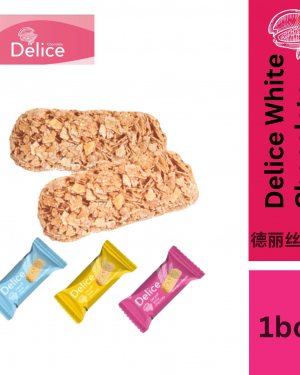 Delice Snek Coklat Oat Puff | Mini Bar Snack Bundles Mix 170g Oatmeal 20pcs+/-
