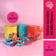 Delice Snek Coklat Oat Puff | Mini Bar Snack Bundles Mix 500g*2 Packs