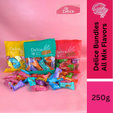 Delice Snek Coklat Oat Puff | Mini Bar Snack Bundles Mix 250g Oatmeal 30pcs+/-