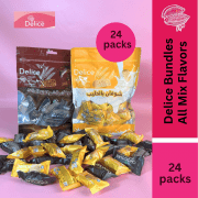 Delice Snek Coklat Oat Puff | Mini Bar Snack Bundles Mix 170g*24 Packs