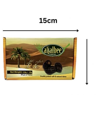 Aljalbee Rotab Mozaffati Dates | Kurma Rotab Madu Iran 550g +/- 50g