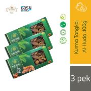 Al Huda Kurma Tangkai Deglet Nour Tunisia 400g 3 pek