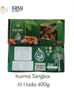 Al Huda Kurma Tangkai Deglet Nour Tunisia  400g