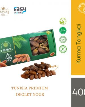 Al Huda Kurma Tangkai Deglet Nour Tunisia  400g
