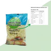 Product expired or nutrition label SMART Shredded Mozzarella Cheese | Keju Mozzarella Parut Halal Mesir 1kg