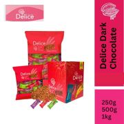 Delice Coklat Gelap | Delice Dark Chocolate – Snek Sihat Viral, Halal, Premium, Asal Uzbek 250g, 500g, 1kg