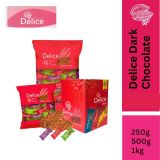 Delice Coklat Gelap | Delice Dark Chocolate – Snek Sihat Viral, Halal, Premium, Asal Uzbek 250g, 500g, 1kg