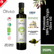 Olivko Organic Pure Extra Virgin Olive Oil 250ML