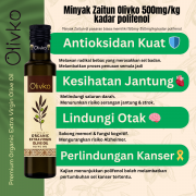Olivko Organic Pure Extra Virgin Olive Oil 500ML